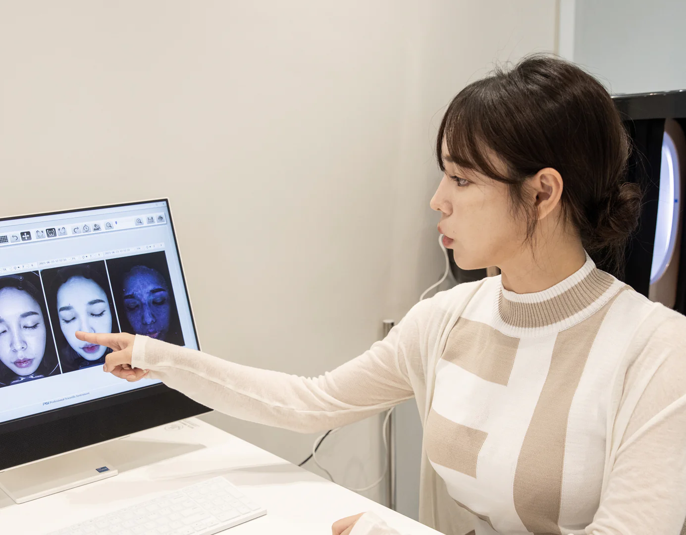 전후 사진 비교 및 경과