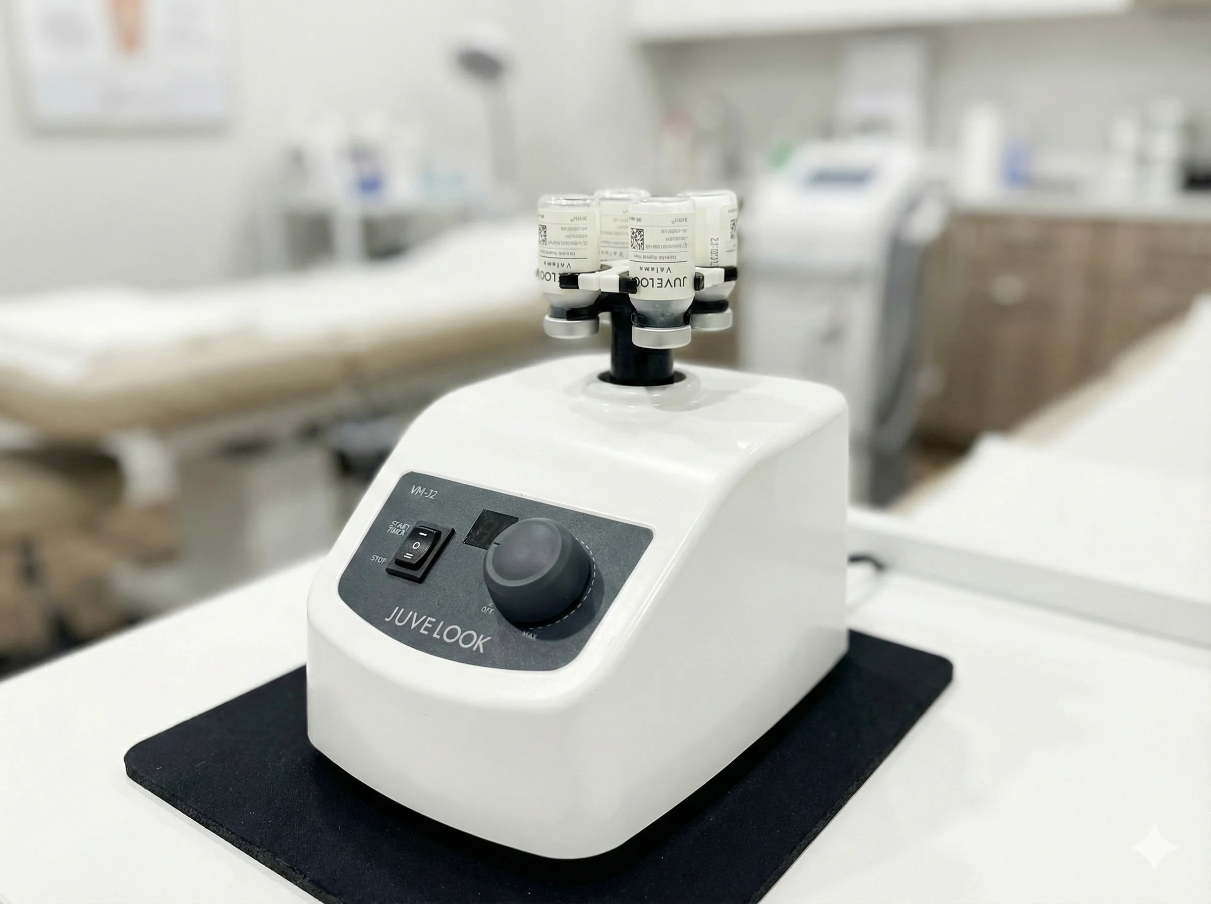 쥬베룩볼륨 수화를 위한 볼텍스 믹서