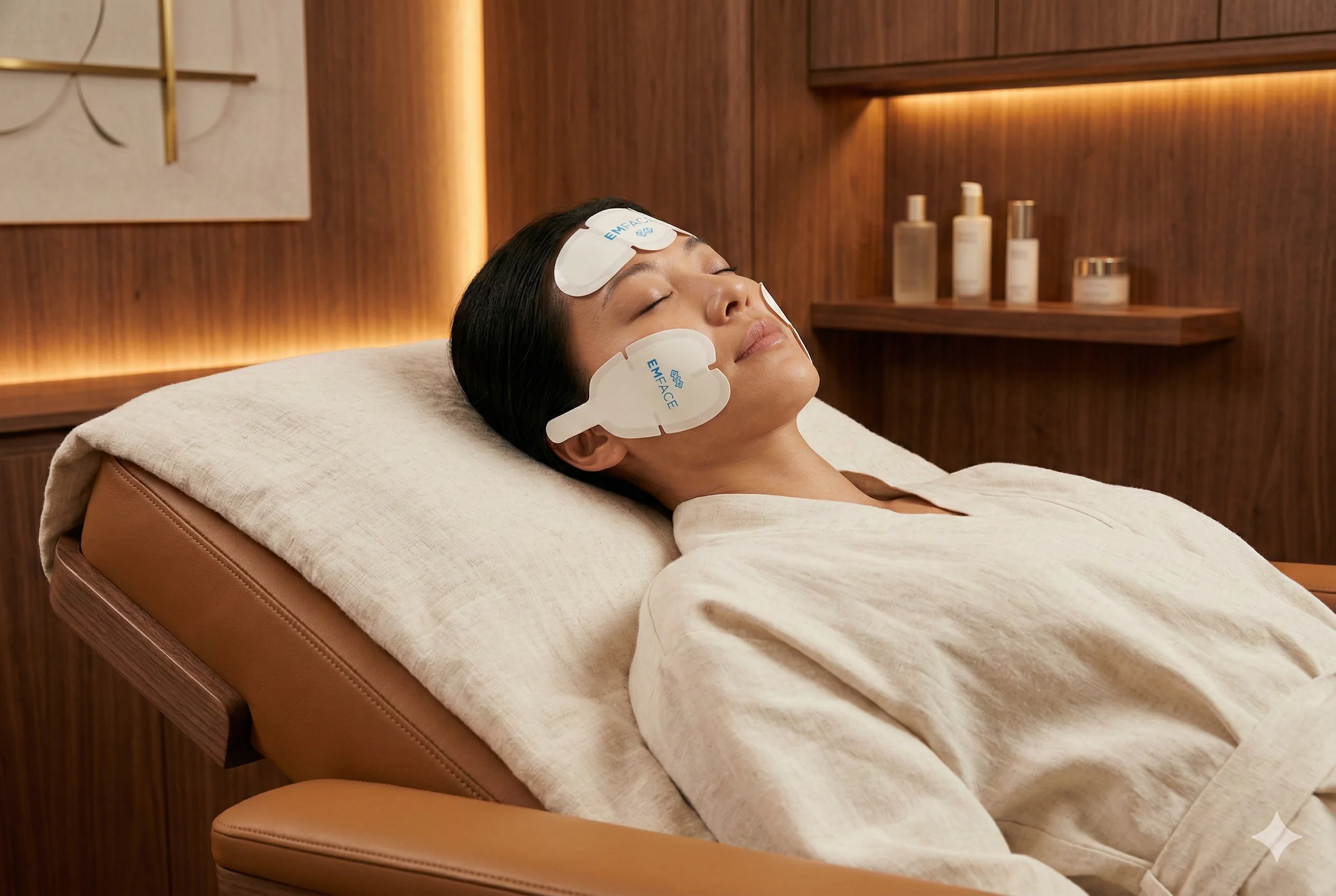 엠페이스 리프팅 시술 중인 모습