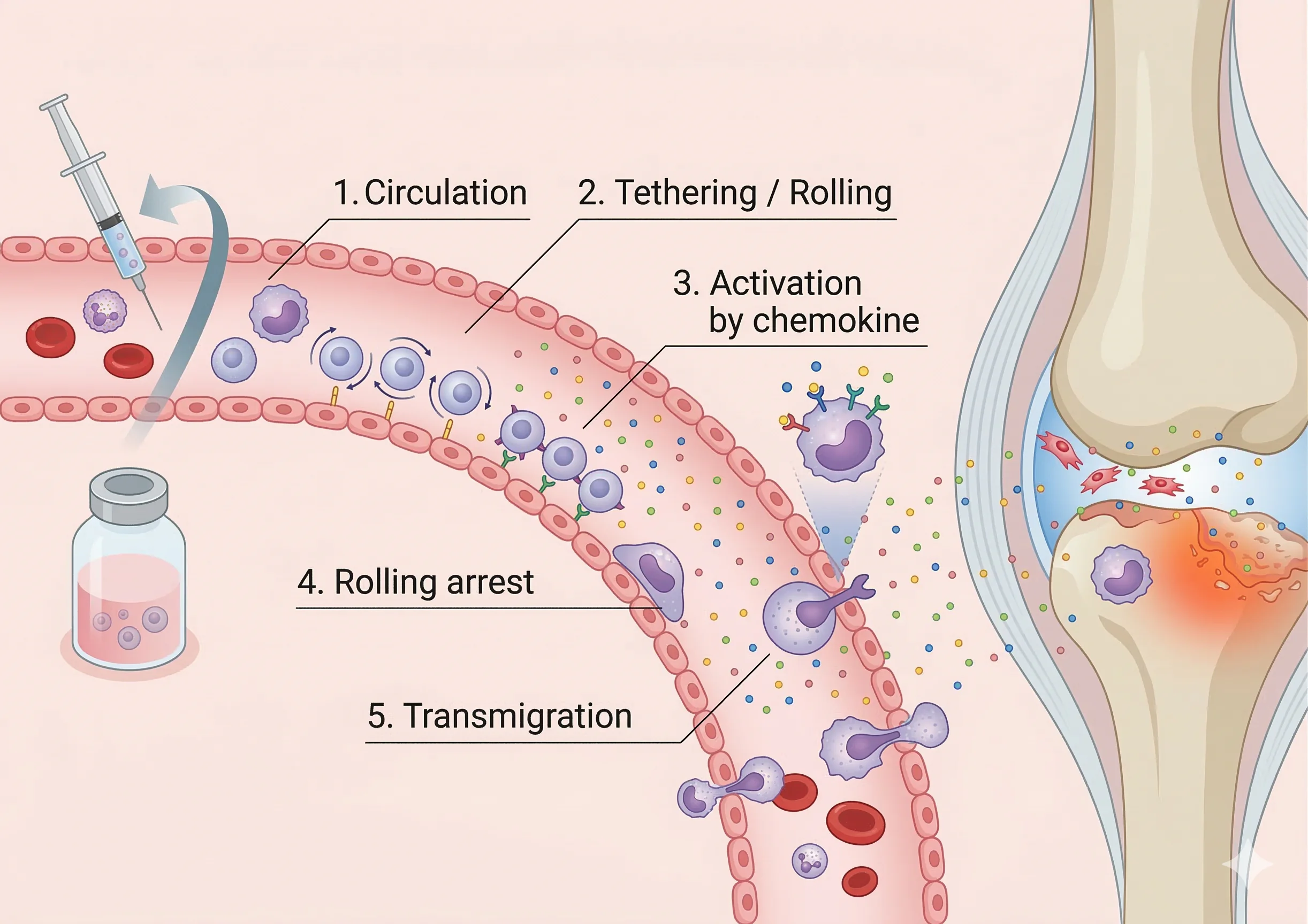 호밍 효과 모식도