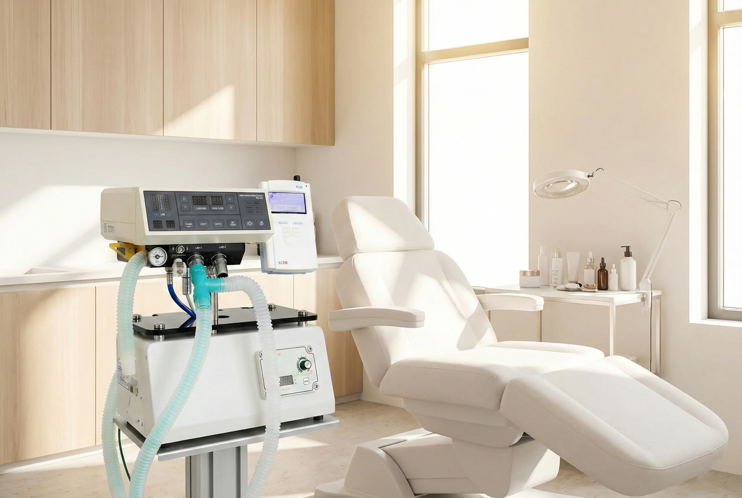 에어녹스 질소마취 장비 사진